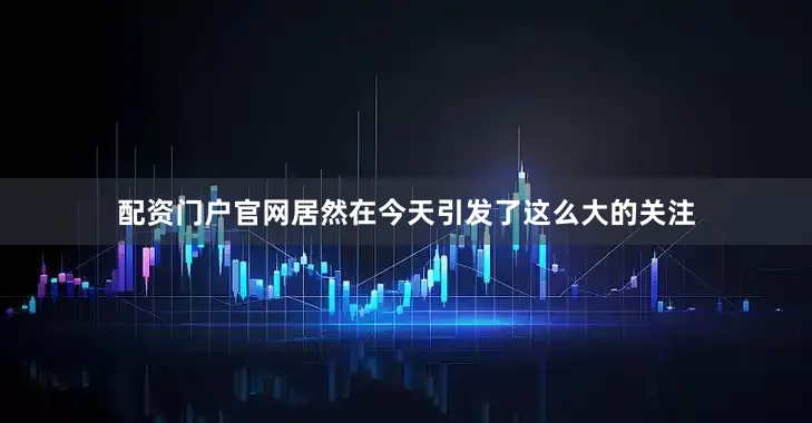 配资门户官网居然在今天引发了这么大的关注