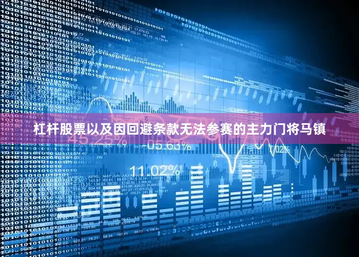杠杆股票以及因回避条款无法参赛的主力门将马镇